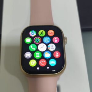 GS9 Mini 41mm com chat gpt/ conexão bluetooth/ ilha de notificações/ faz e recebe ligação/ assistente de voz